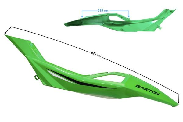 Bal hátsó ülés alatti burkolat Barton Blade R - Moretti