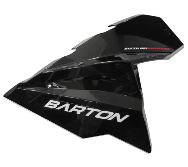 Bal hátsó burkolat (fekete-piros) Barton Blade R - Moretti