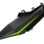 Benzintank burkolat bal (fekete-zöld) Barton Blade R - Moretti