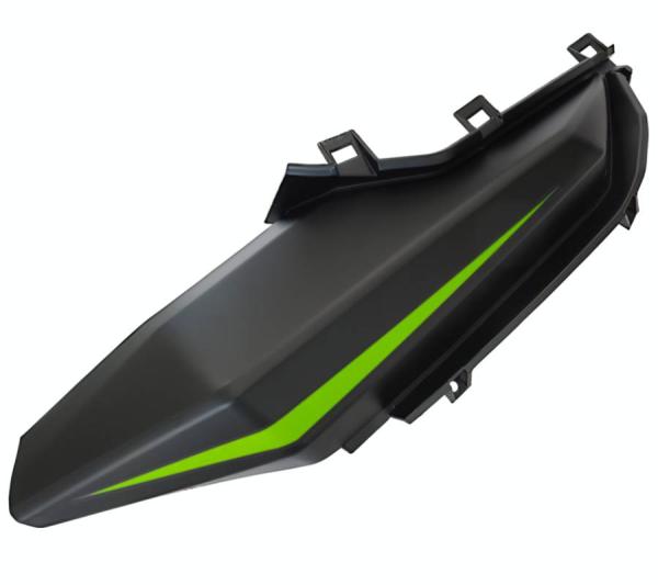 Benzintank burkolat bal (fekete-zöld) Barton Blade R - Moretti