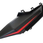 Benzintank burkolat bal (fekete-piros) Barton Blade R - Moretti