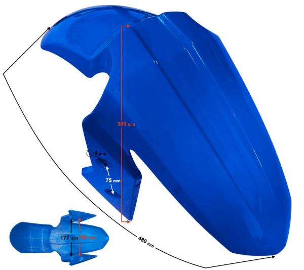 Sárvédő (kék) Barton Blade R - Moretti