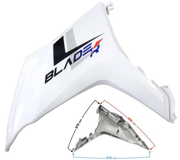Bal első burkolat (kék) Barton Blade R - Moretti