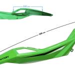 Ülés alatti burkolat jobb hátsó (zöld) Barton Blade R - Moretti