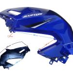 Benzintank burkolat bal (kék) Barton Blade R - Moretti