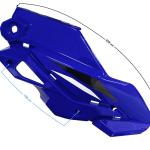 Lámpa burkolat felső jobb (kék) Barton GT 125 - Moretti