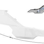 Lámpa burkolat alsó jobb (fehér) Barton GT 125 - Moretti