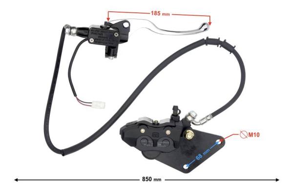 Első fékrendszer Barton E-Energy - Moretti