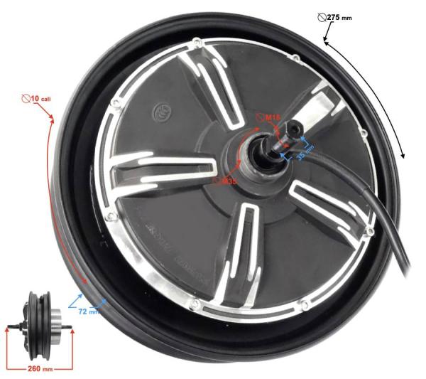 Villanymotor Barton E-Energy - Moretti