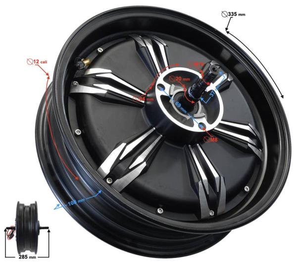 Villanymotor Barton E-Max One - Moretti
