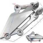 Jobb első lábtartó konzol Barton Blade R - Moretti