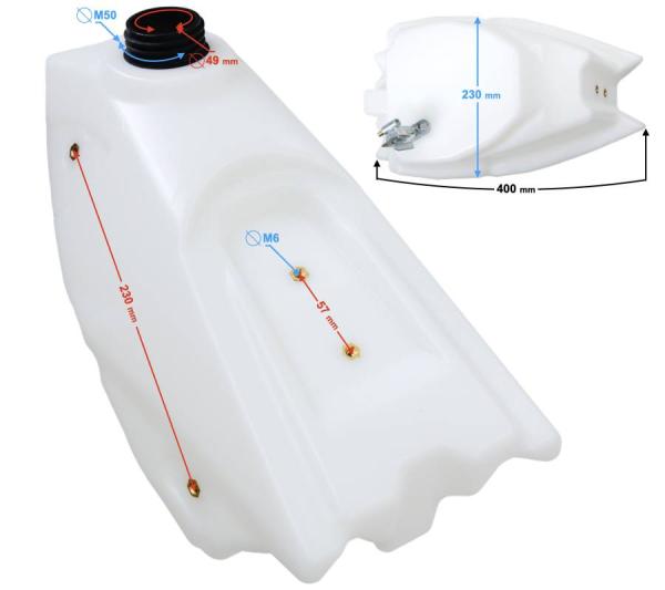 Benzintank Barton NXT 300 - Moretti