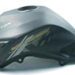 Benzintank Barton Blade 125 (fekete-zöld) - Moretti
