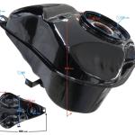 Benzintank Barton GT 125 - Moretti