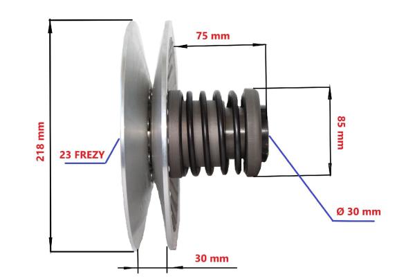 Ékszíjtárcsa CF-Moto 500HL - Power Force