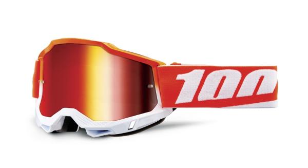 100% - Accuri Matigofun Cross szemüveg - Piros tükrös plexivel