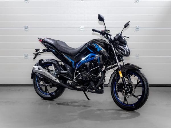 BARTON STREET-R 125 4T Motorkerékpár (ÚJ) -Kék-fekete