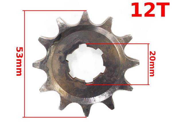 Lánckerék első 428, 12T WSK 125 - MR