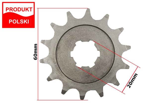 Lánckerék első 428, 14T WSK 125 W - MR