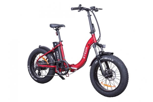 Z-TECH ZT-89C Összecsukható Fatbike Elektromos Kerékpár (250W, 48V, 13Ah, Li-ion)