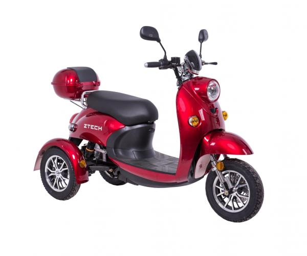 Z-TECH ZT-63 Trilux Elektromos Háromkerekű Robogó (650W, 60V, 20Ah, Ólomsavas)