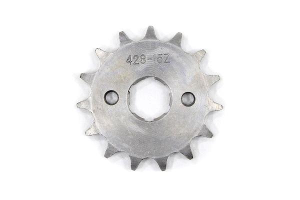 Lánckerék első 428 15 fogas 20mm vastag tengelyre - MR