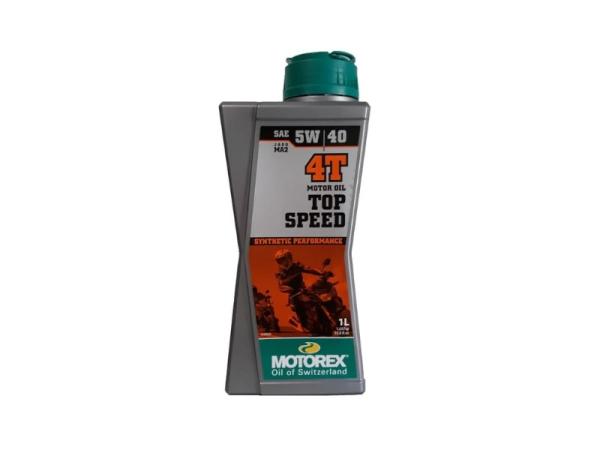 Motorex Top Speed 5W40 4T motorkerékpár olaj (1L)