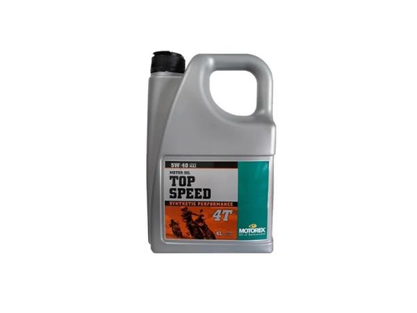 Motorex Top Speed 5W40 4T motorkerékpár olaj (4L)