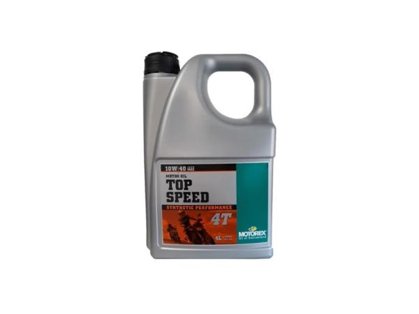 Motorex Top Speed 10W40 4T motorkerékpár olaj (4L)