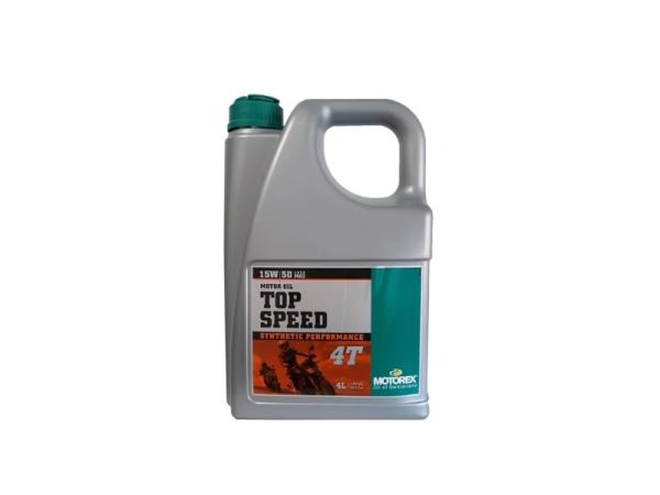 Motorex Top Speed 15W50 4T motorkerékpár olaj (4L)