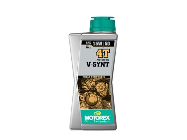 Motorex V-Synt 15W50 4T motorkerékpár olaj (1L)