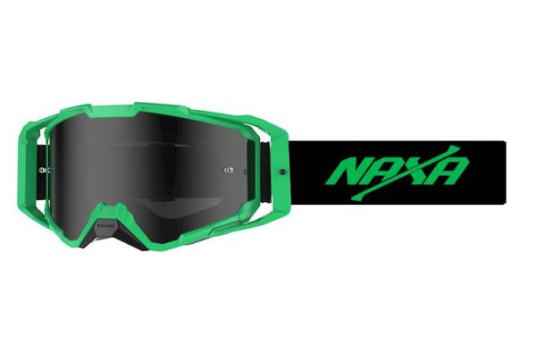 Naxa G5/ CX cross szemüveg sötétített plexivel (Zöld-fekete)