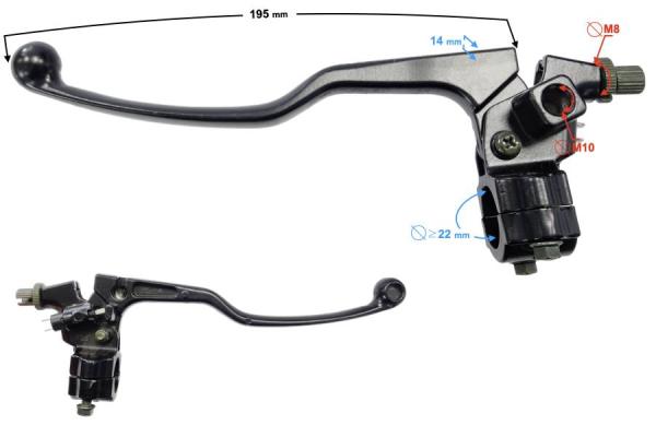 Kuplungkar Barton Street-R 125 - Moretti