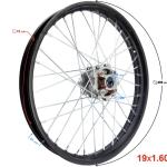 Első felni küllővel 1.60-19" Barton NXT 150 - Moretti