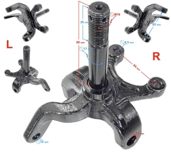 Kerékfelfüggesztés ATV/ Quad Barton Road Hunter 200