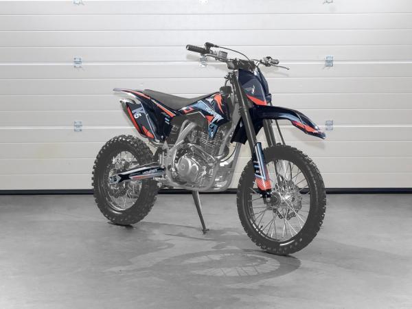Matrica szett Dirt Bike / Pit Bike (Narancssárga-fekete) - Highper (DB609)