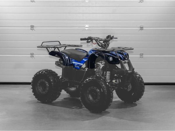 Komplett matrica szett ATV / Quad (Kék-fekete-fehér) - Highper (Bull 125)
