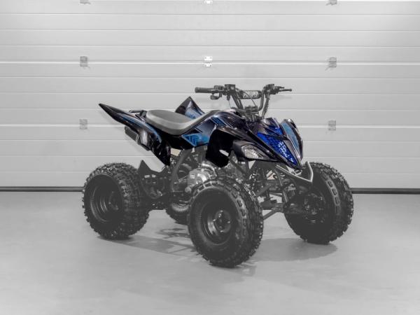 Komplett matrica szett ATV / Quad (Fekete-kék) - Highper (Draconis 125)