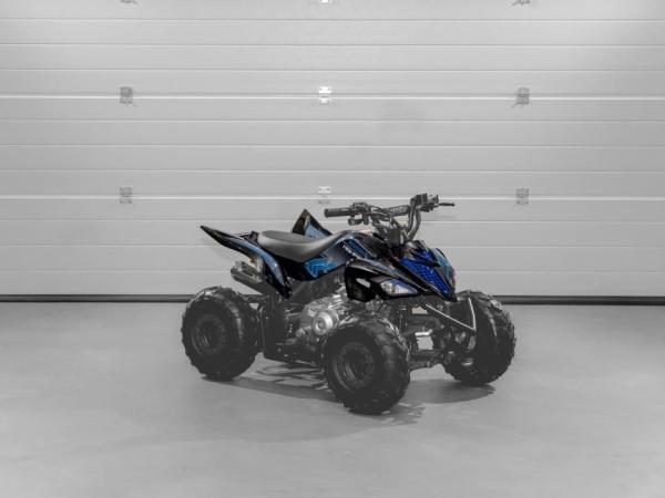 Komplett matrica szett ATV / Quad (Fekete-kék) - Highper (Draconis 110)
