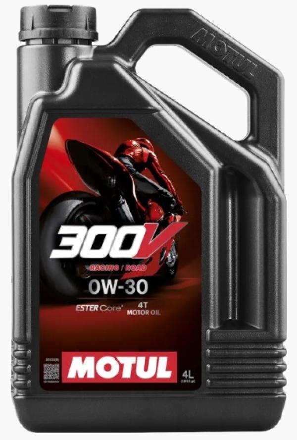 Motul 300V Factory Line Road Racing 0W30 4T motorkerékpár olaj (4L)