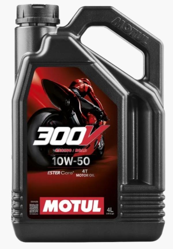 Motul 300V Factory Line Road Racing 10W50 4T motorkerékpár olaj (4L)