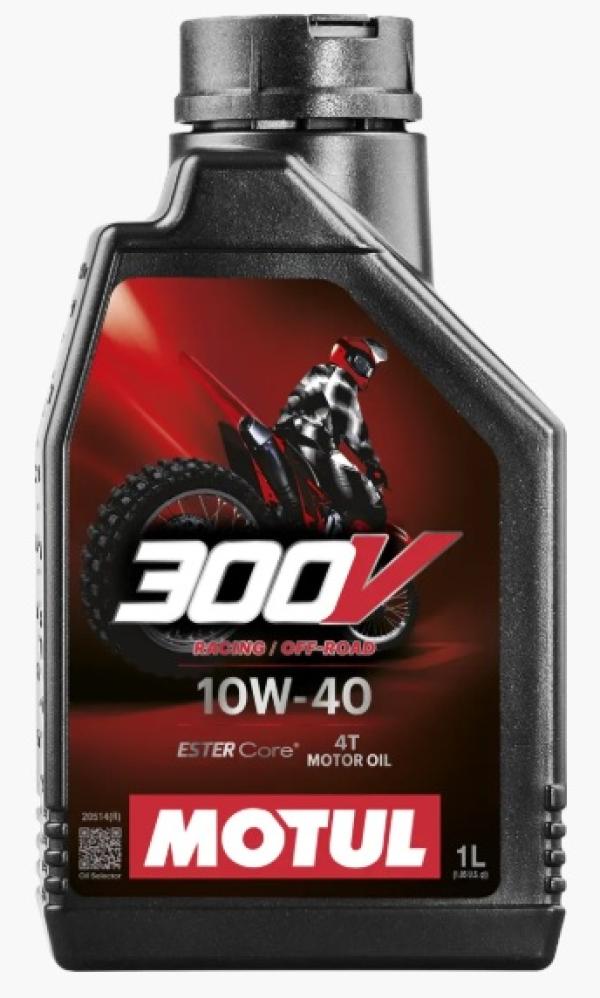 Motul 300V Off Road Racing 10W40 4T motorkerékpár olaj (1L)