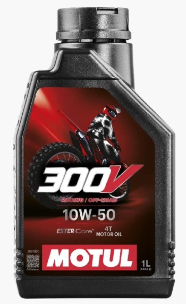 Motul 300V Off Road Racing 10W50 4T motorkerékpár olaj (1L)