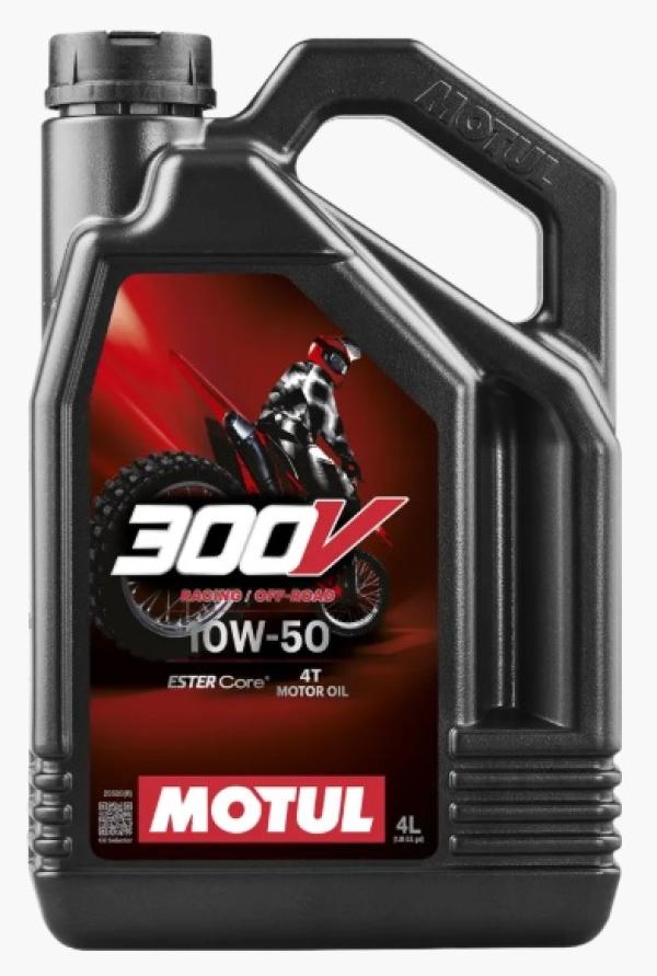 Motul 300V Off Road Racing 10W50 4T motorkerékpár olaj (4L)