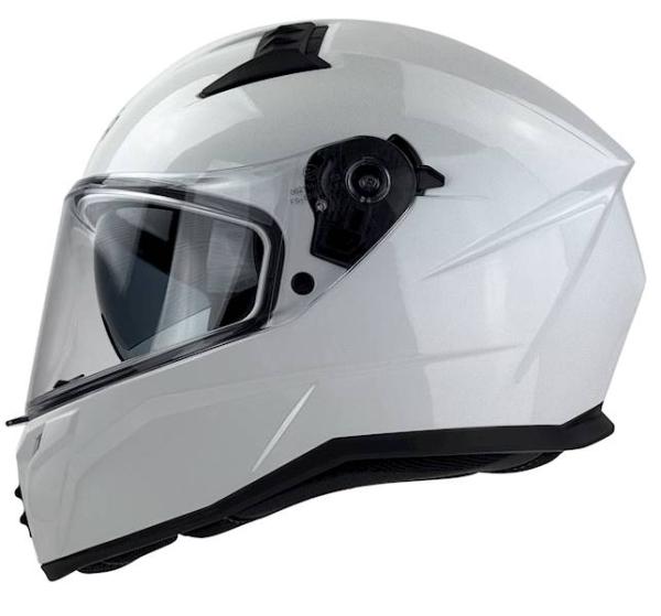 Naxa F35-C Zárt Bukósisak Napszemüveggel (Fehér)