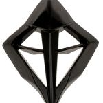 Zed X1.9 Gyerek Bukósisak első szellőzőnyílás (Fekete)