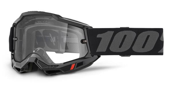 100% - Accuri 2 Enduro Cross szemüveg - Átlátszó plexivel