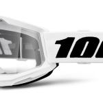 100% - Strata 2 Gyerek Szemüveg - Fehér - Átlátszó plexivel