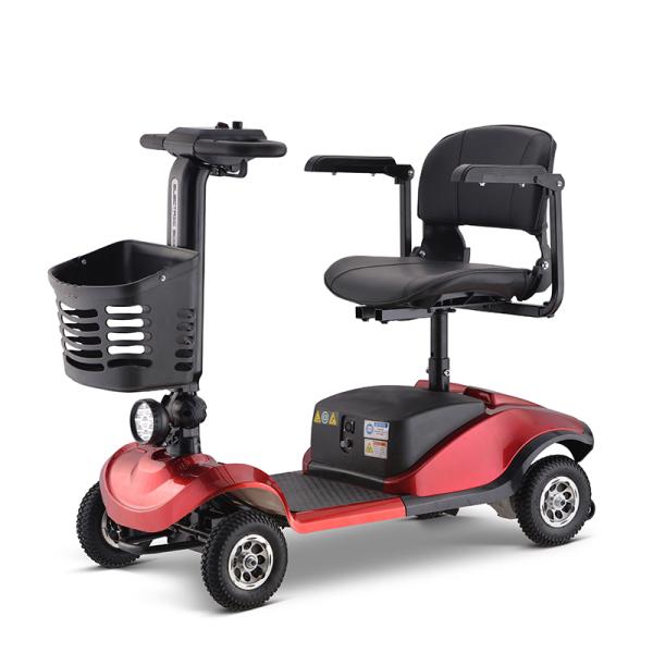 HIGHPER YL-07T Mozgás Segítő, Elektromos, Négykerekű, Összecsukható Kocsi / robogó (250W, 24V, Ólomsavas)