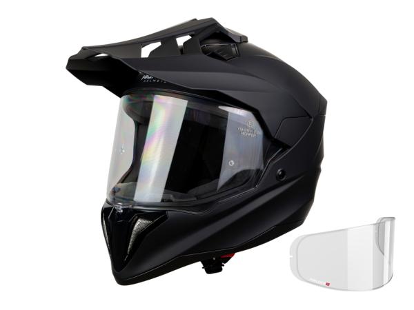 Highper X Enduro Bukósisak felnyitható plexivel + ajándék Pinlock